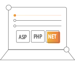 支持ASP、PHP、Asp.Net等多種語言開發(fā)